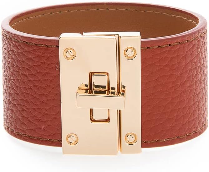 Rantanto Braid Leather Wrap Bracelet Trendy Stackable Crystal Cuff Boho Gold Heart Bracelet Jewelry Gift For Women - Image 1